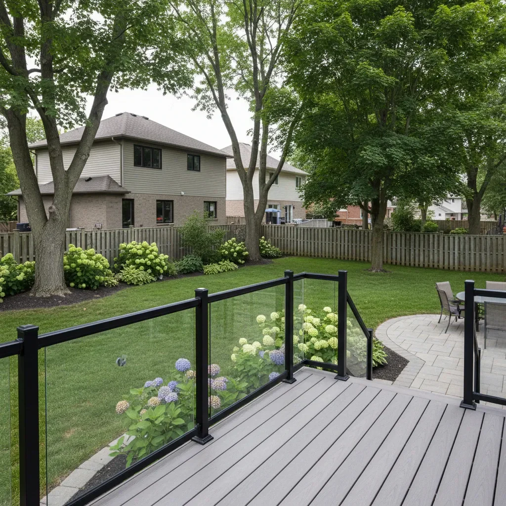 Deck Railing Installation